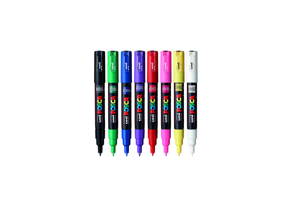 POSCA Paint Marker 153544382 Assorted Pack of 8