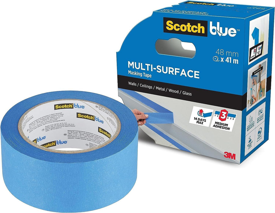 Scotch Tape Multisurface Premium Blue 48 mm (W) x 41 m (L) 7100159055