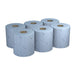 WYPALL Wipe Roll L20 2-ply Central Extraction Blue 6 Rolls of 400 Sheets