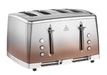 Russell Hobbs Toaster 4 Slices Eclipse Copper Sunset