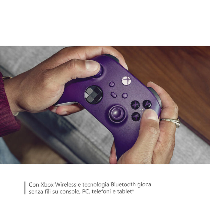 Xbox Astral Purple USB-C and Bluetooth Wireless Gaming Controller