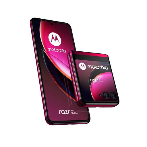 Motorola RAZR 40 Ultra - 5G smartphone - dual-SIM - RAM 8 GB / Internal Memory 256 GB - pOLED display - 6.9" - 2640 x 1080 pixels (165 Hz) - 2x rear cameras 12 MP, 13 MP - front camera 32 MP - viva magenta