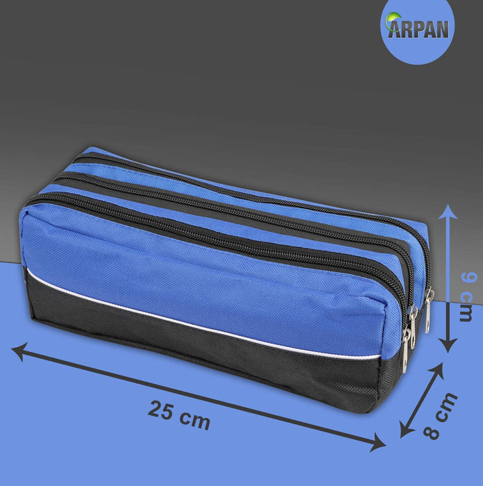 ARPAN Pencil Case CL-TZBE-LB 80 x 250 x 90 mm Blue