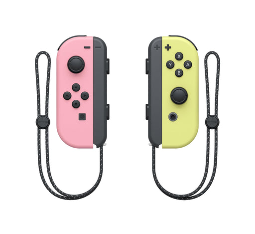 Nintendo Joy-Con Pair Pastel Pink and Pastel Yellow Gaming Controllers