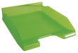 Exacompta Letter Tray Midi Combo Apple Green, Transparent Pack of 6