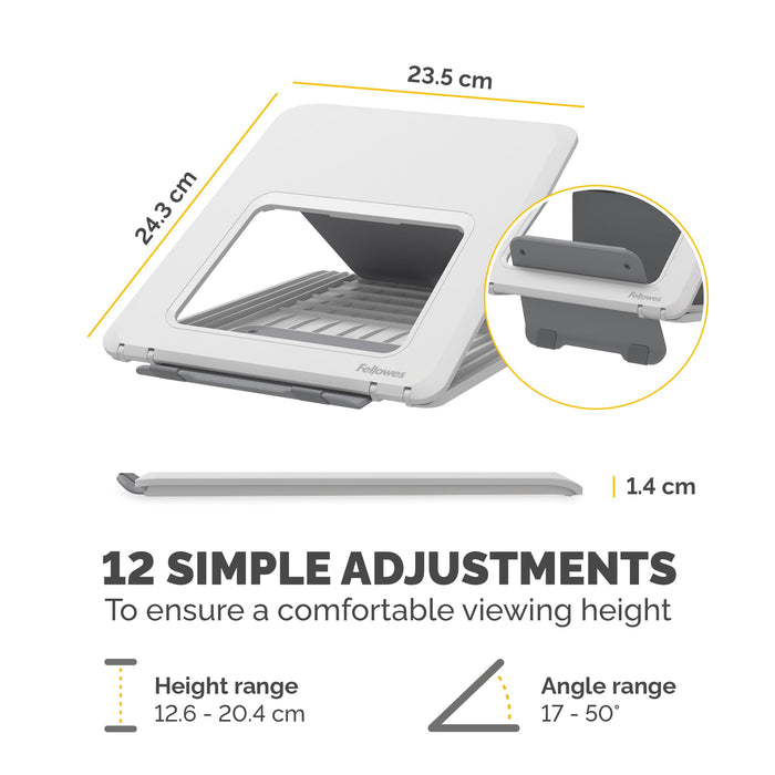 Fellowes Breyta Laptop Riser White - 100016559