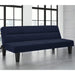 DOREL HOME 2 Seat Sofa NAVY VELVET Velvet 1,752.60 (W) x 812.80 (D) x 736.60 (H) mm