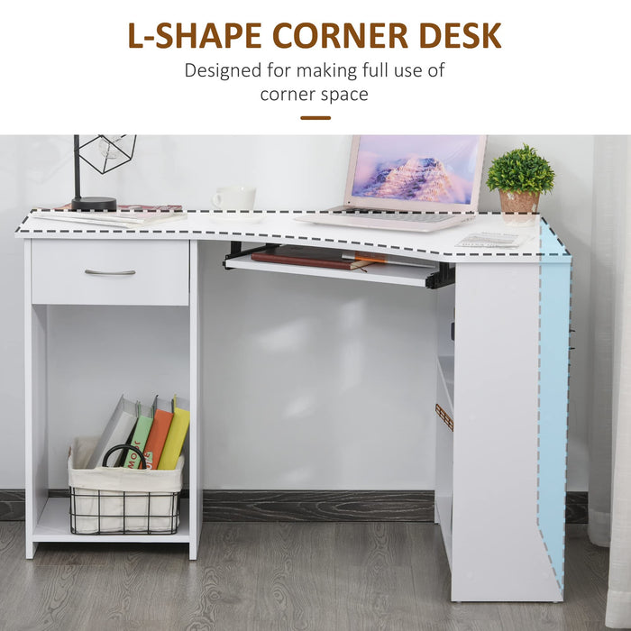 HOMCOM Desk White 700 x 755 mm