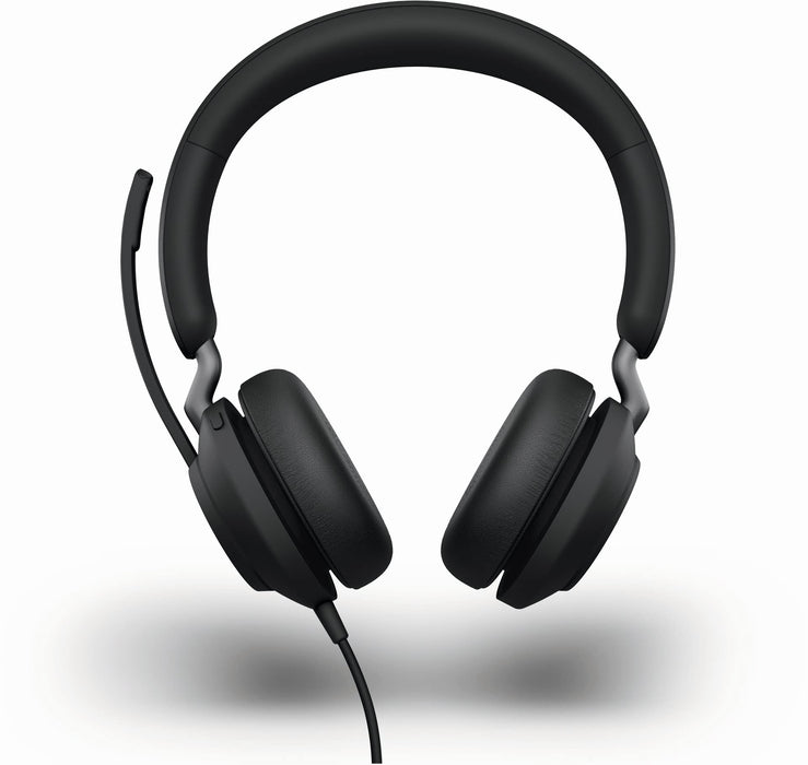 Jabra Evolve2 40 SE UC Stereo - Headset - on-ear - wired - USB-C - noise isolating - Optimised for UC