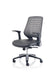 Dynamic Tilt & Lock Task Operator Chair Folding Arms Relay Black Back, Senna Yellow Seat Without Headrest Medium Back