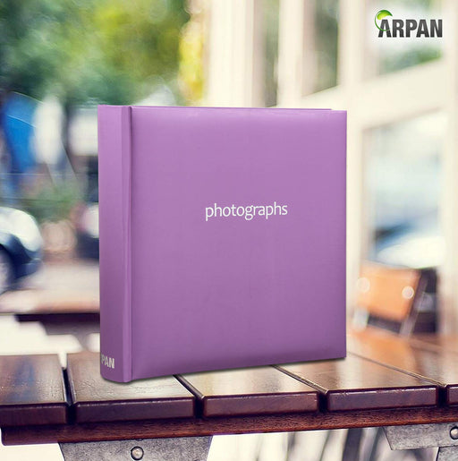 ARPAN Photo Album CL-6823-X2 200 6X4'' Pictures Black Pack of 2