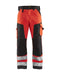 BLÅKLÄDER Trousers 15661811 Cotton, PL (Polyester) Red , Black Size 48R