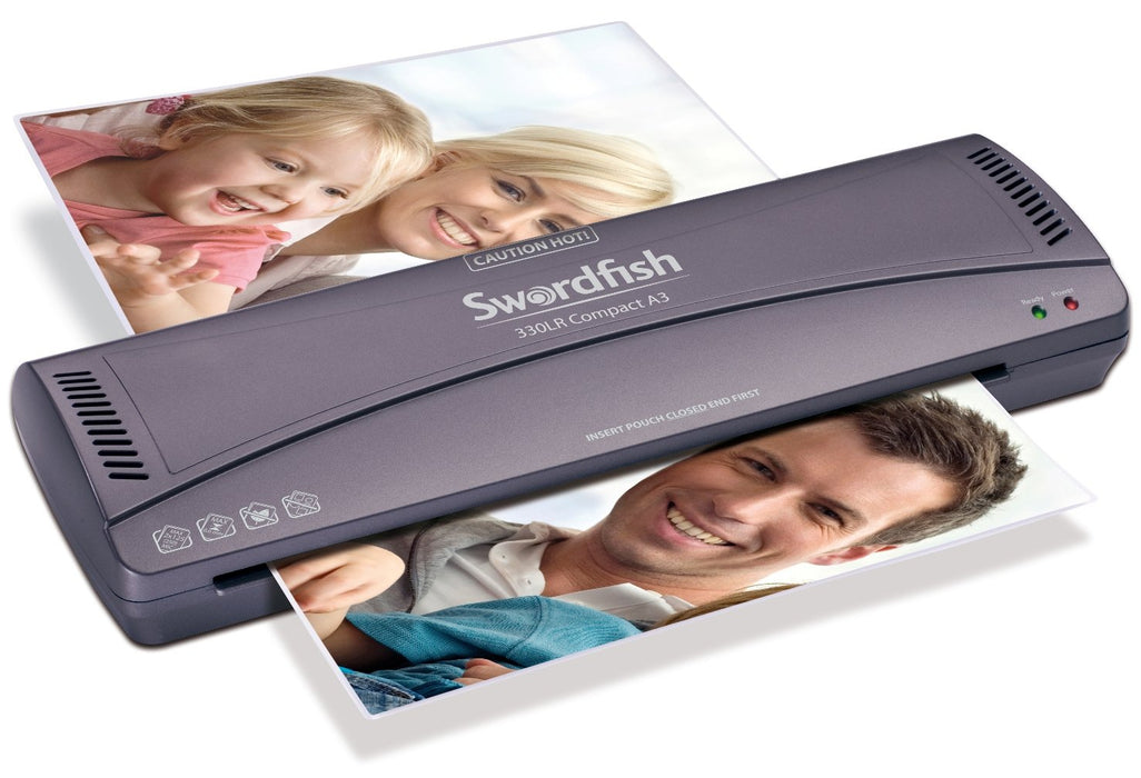 Swordfish 330LR 45 x 14.5 x 6.2 cm A3 Laminator 300 mm/min. 3 min warm-up period