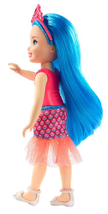 Barbie Dreamtopia Rainbow Cove Doll - Chelsea Sprite with Blue Hair /GJJ93 (UK Sales Only)