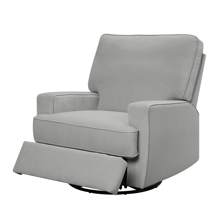 DOREL HOME DA7197-GRRUK Recliner Chair Grey Fabric, MDF, Metal, Foam