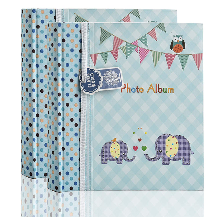 ARPAN Photo Album BA-9851-X2 200 6X4'' Pictures Blue Pack of 2