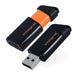 Integral USB 2.0 Flash Drive Pulse 32 GB Black, Orange