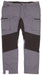 BLÅKLÄDER Trousers 14591845 Cotton, PL (Polyester) Mid Grey, Black Size 46R