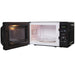 igenix IG2097 Digital Microwave Automatic Defrost Setting Metal Black