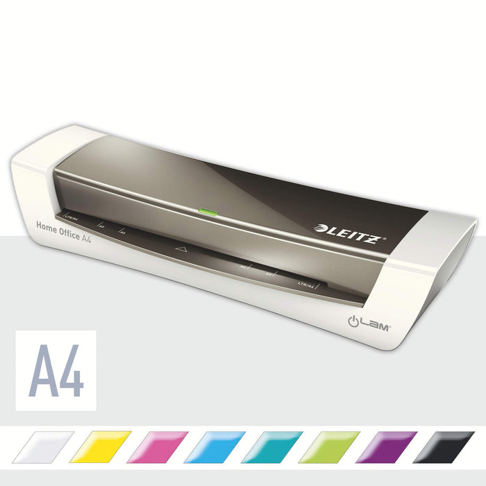 Leitz iLAM Home Office A4 37 x 12.5 x 7.5 cm A4 Laminator 300 mm/min. 3 min warm-up period