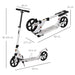 HOMCOM Foldable Scooter AA1-060WT White