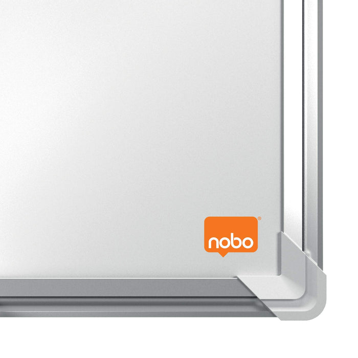 Nobo Premium Plus Widescreen Whiteboard 1915369 Wall Mounted Magnetic Enamel 188 x 106 cm