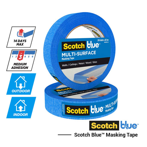 Scotch Tape Multisurface Premium Blue 36 mm (W) x 41 m (L) 7100159041