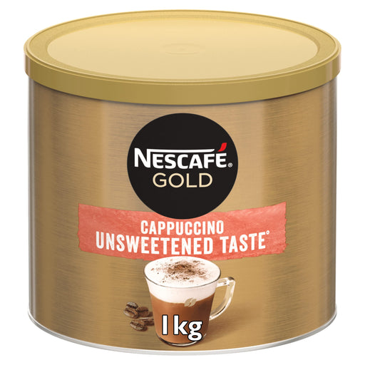 Nescafe Gold Caffeinated Instant Coffee Can Cappuccino 1 kg