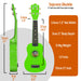 3rd Avenue Ukulele Lime Green