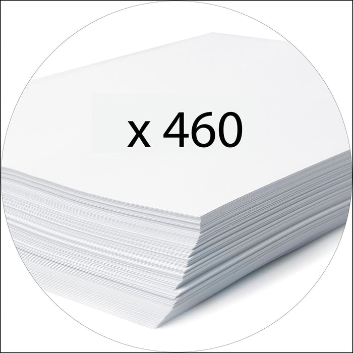 Exacompta Lever Arch File A4 50 mm Assorted 2 ring 915400B Cardboard, PP (Polypropylene) Portrait Pack of 20