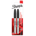 Sharpie Permanent Marker Black Pack of 2