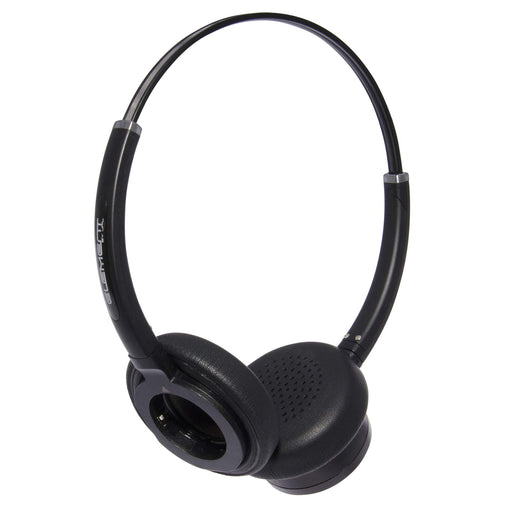 JPL BT-500D Wireless Stereo Headset Over the Head Noise Cancelling Bluetooth, USB with Microphone Black