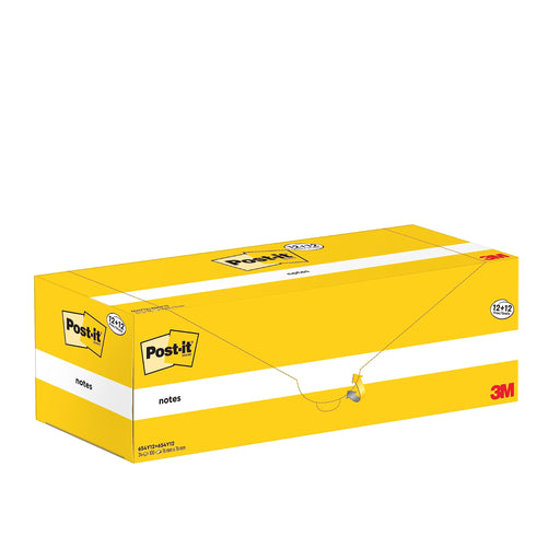 Post-It Notes 76X76 100S C/Ylw Pk24