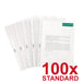 Exacompta Punched Pockets A4 Transparent 50 Microns PP (Polypropylene) Top Opening 5100E Pack of 1000