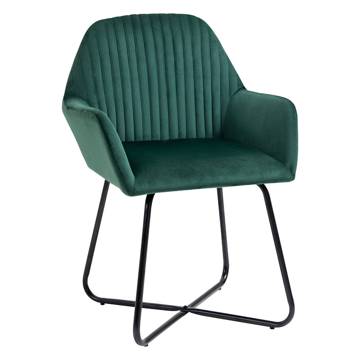 HOMCOM Accent Chair 839-128V70GN Green