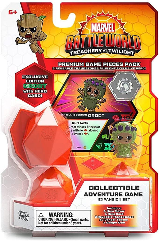 Funko Marvel Battleworld: Treachery at Twilight S2 Premium Game Pieces Pack - Spider Island Groot (Excl. Edition) /56300