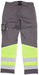 BLÅKLÄDER Trousers 15641811 Cotton, PL (Polyester) Mid Grey, Yellow Size 38R