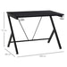 HOMCOM Gaming Desk Black 660 x 770 mm