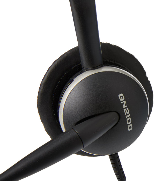 Jabra GN 2100 Flex-Boom 3-in-1 - Headset - wired