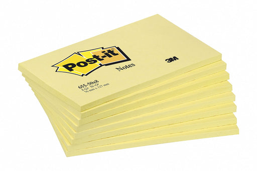 Post-It Notes 127X76 Ylw 100Sh Pk12