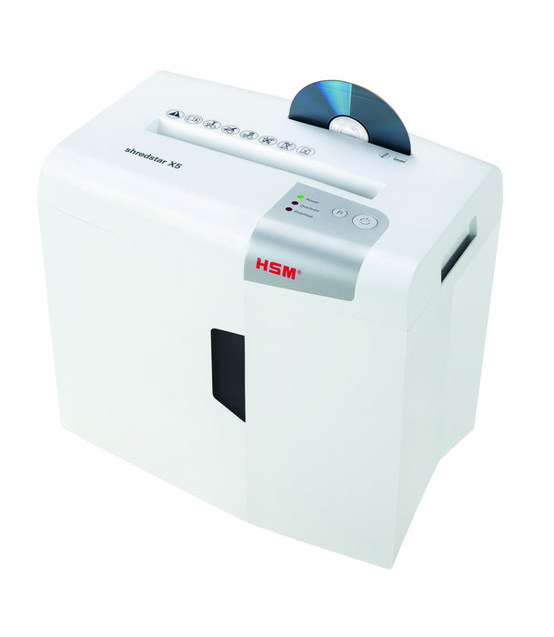 HSM Shredstar X5 Particle-Cut Shredder Security Level P-4 5 Sheets