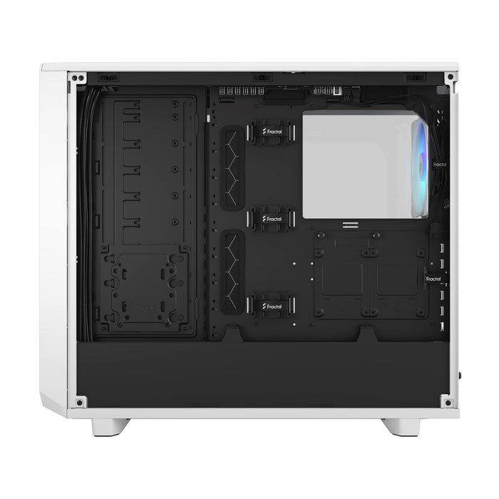 Fractal Meshify 2 RGB White Tempered Glass Clear ATX Mid Tower PC Case