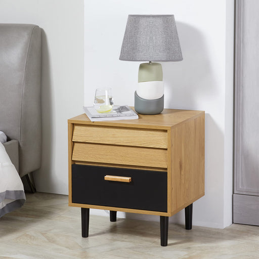 HOMCOM Nightstand 831-365 MDF (Medium-Density Fibreboard)