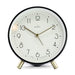 Acctim Clock 16263 11.2 cm x 5 cm x 12.6 cm Black