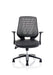 Dynamic Tilt & Lock Task Operator Chair Folding Arms Relay Black Back, Senna Yellow Seat Without Headrest Medium Back