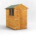 Power Garden Shed 64PADD Golden Brown