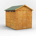 Power Garden Shed 86PASS Golden Brown 8x6