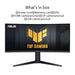 ASUS TUF Gaming VG34VQEL1A 34 Inch 3440 x 1440 Pixels Ultra Wide Quad HD VA Panel HDMI DisplayPort Curved Monitor