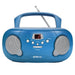 Groov-e Portable Cd Radio Boombox GVPS733/BE Blue