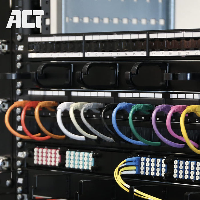 ACT Grey 5 M U/UTP Cat6 Patch Cable With RJ45 Connectors